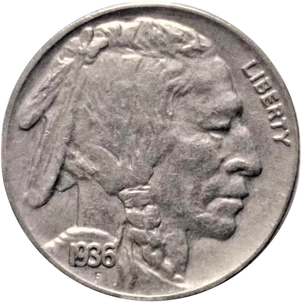 1936-P-Buffalo-Nickel